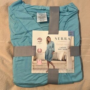 NWT Robe - Serra Brand - Light Blue